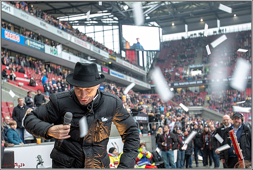 DEL Wintergame; Koelner Haie - Duesseldorfer EG; Koeln, 12.01.2019